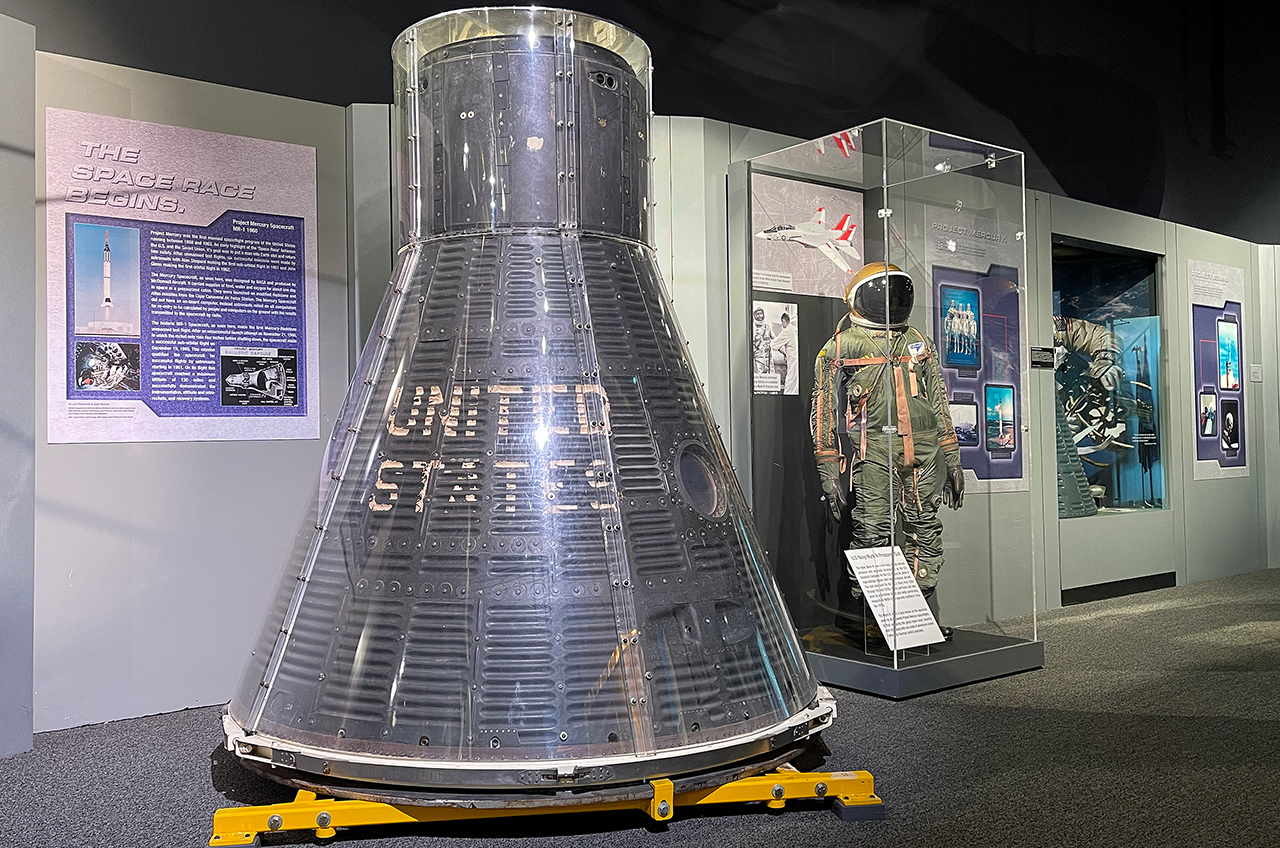 1st space-flown NASA capsule lands at Long Island museum | Space