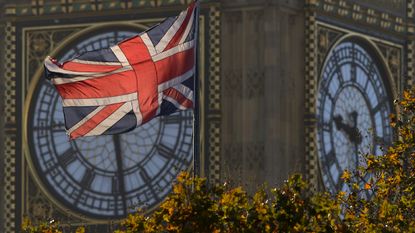 UK Parliament Big Ben Flag