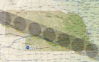 NASA Total Solar Eclipse Maps