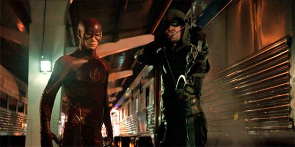 barry allen flash oliver queen arrow