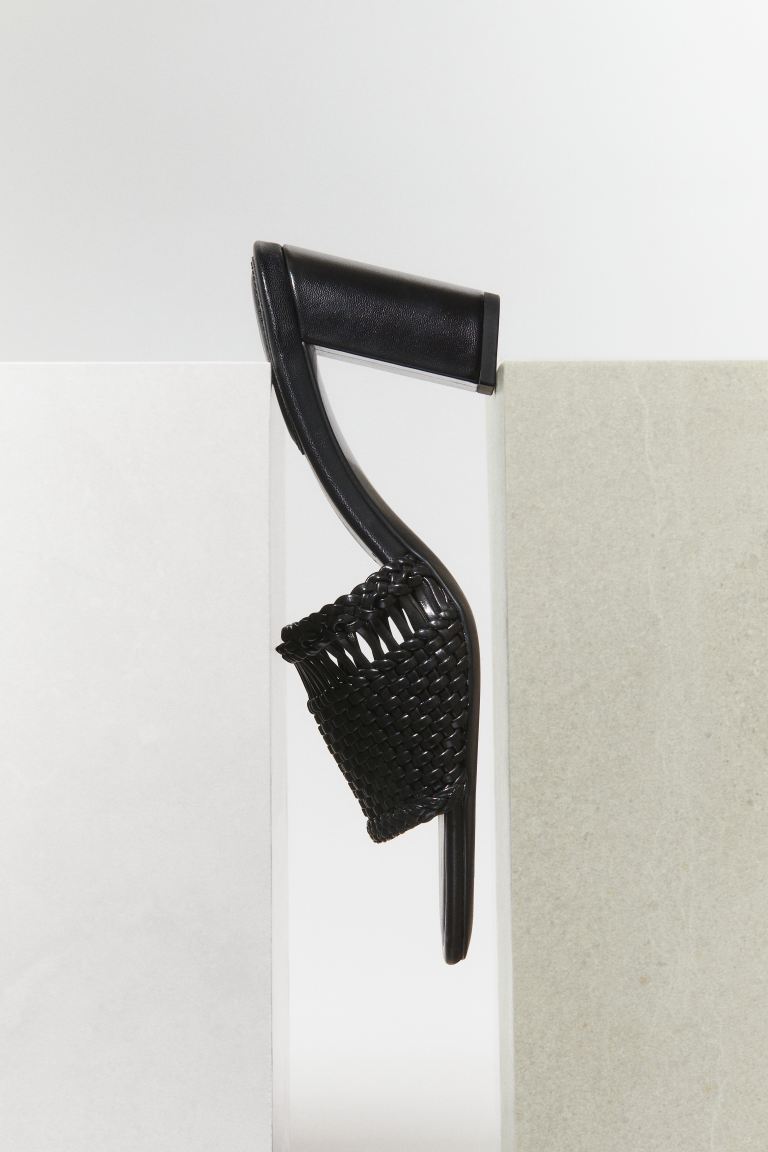 Braided Heeled Sandals