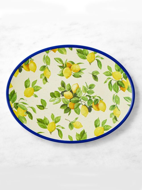 Lemon Outdoor Melamine Dinnerware Collection &ndash;&nbsp;Platter