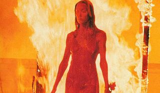 Sissy Spacek Carrie on fire 1976