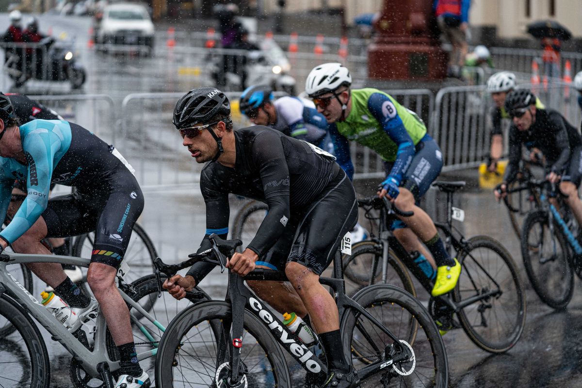Welsford riding in the bunch