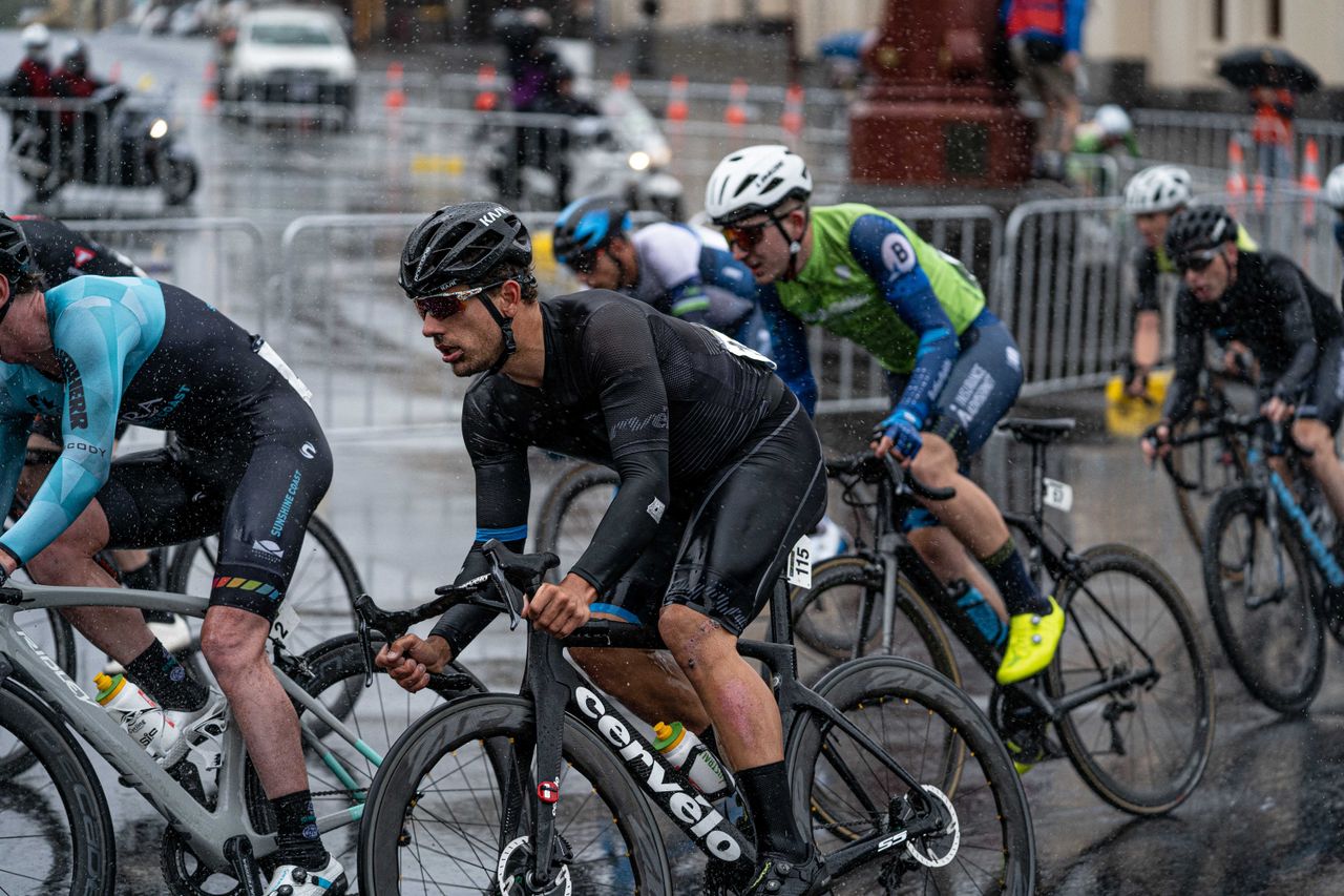 Welsford riding in the bunch
