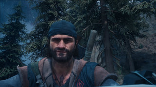 Days Gone's Deacon St. John giving you the winky face