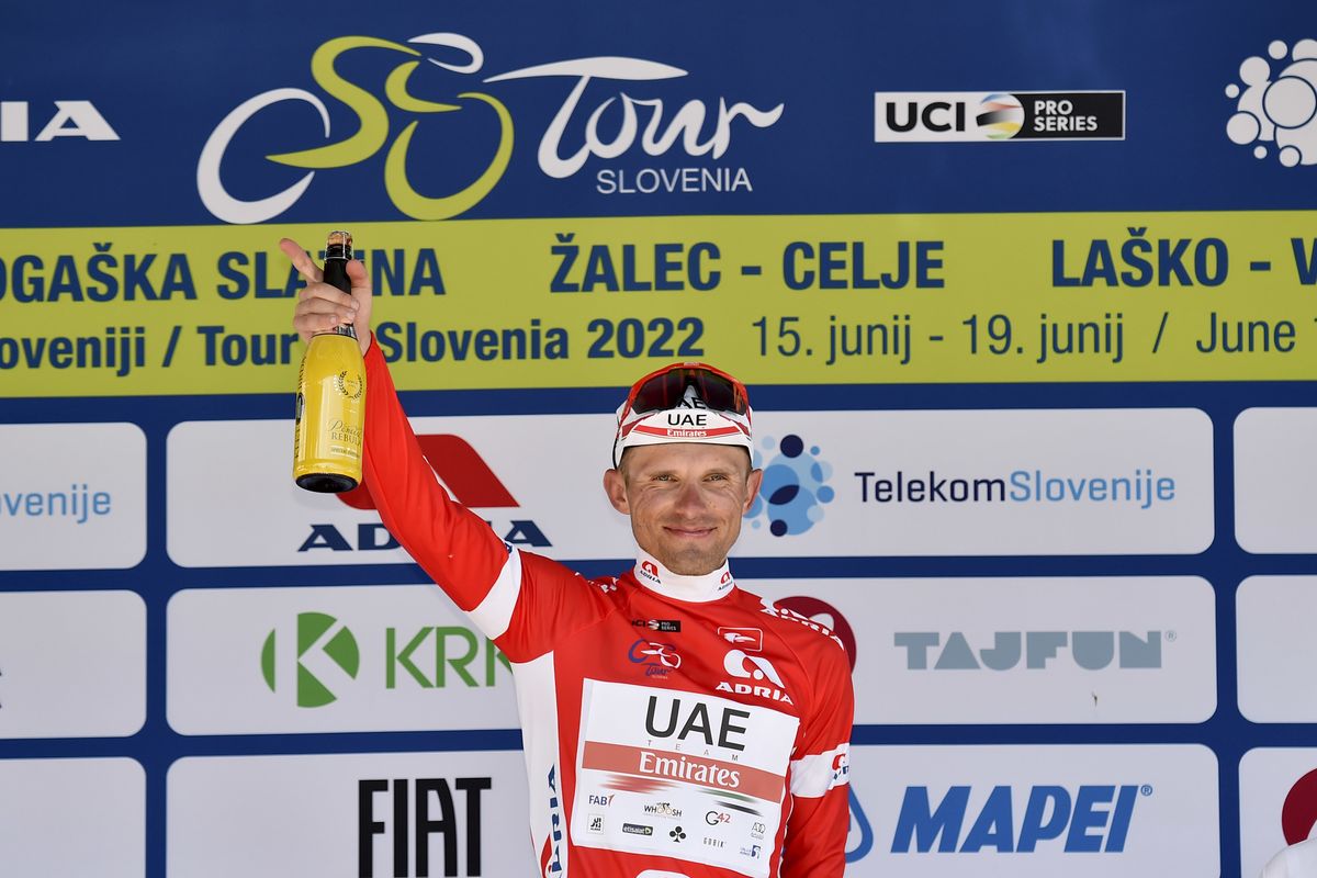 Tour of Slovenia 2022 28th Edition 4th stage Lasko Velika Planina 1524 km 17062022 Rafal Majka POL UAE Team Emirates photo Tommaso PelagalliSprintCyclingAgency2022