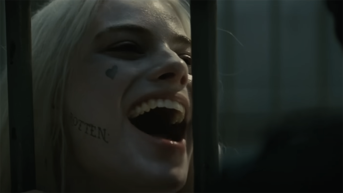 Margot Robbie as Harley Quinn in Suicide Squad