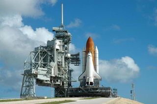 Launch Delayed, Shuttle Atlantis Takes Shelter from Tropical Storm