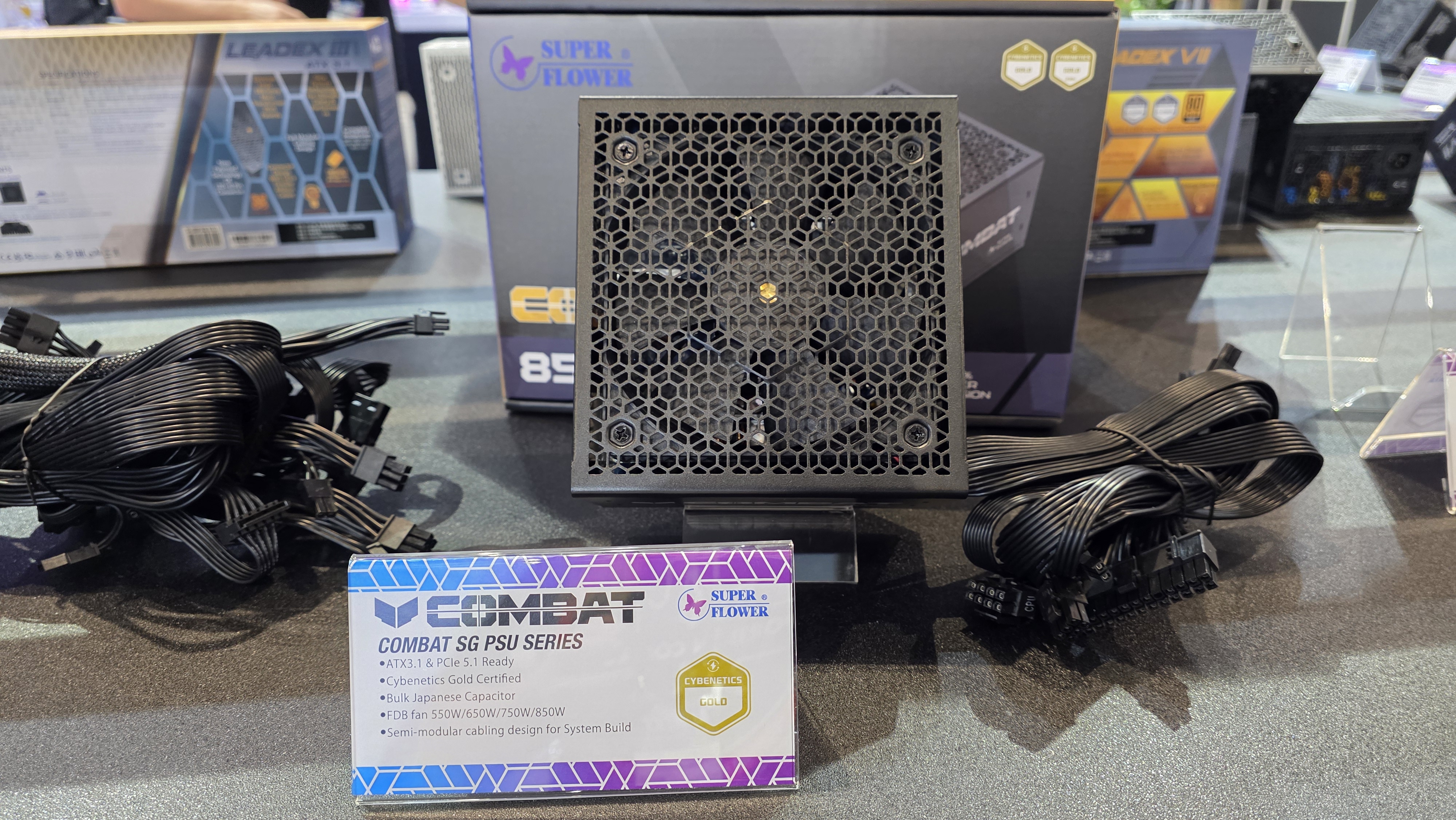 Super Flower Combat PSUs at Computex