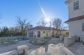 terrace and pool in New Jersey