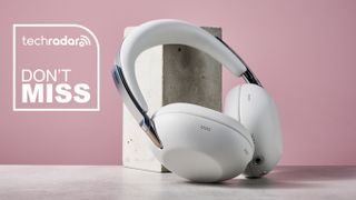 Sony 1000X The Collexion headphones with TechRadar deal badge and "Don't Miss" text in white.