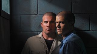 Dominic Purcell and Wentworth Miller in Prison Break