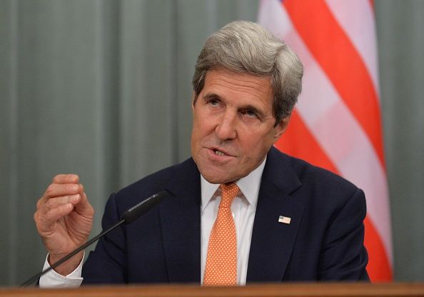 John Kerry hopes for &amp;quot;peace&amp;quot; in Turkey.