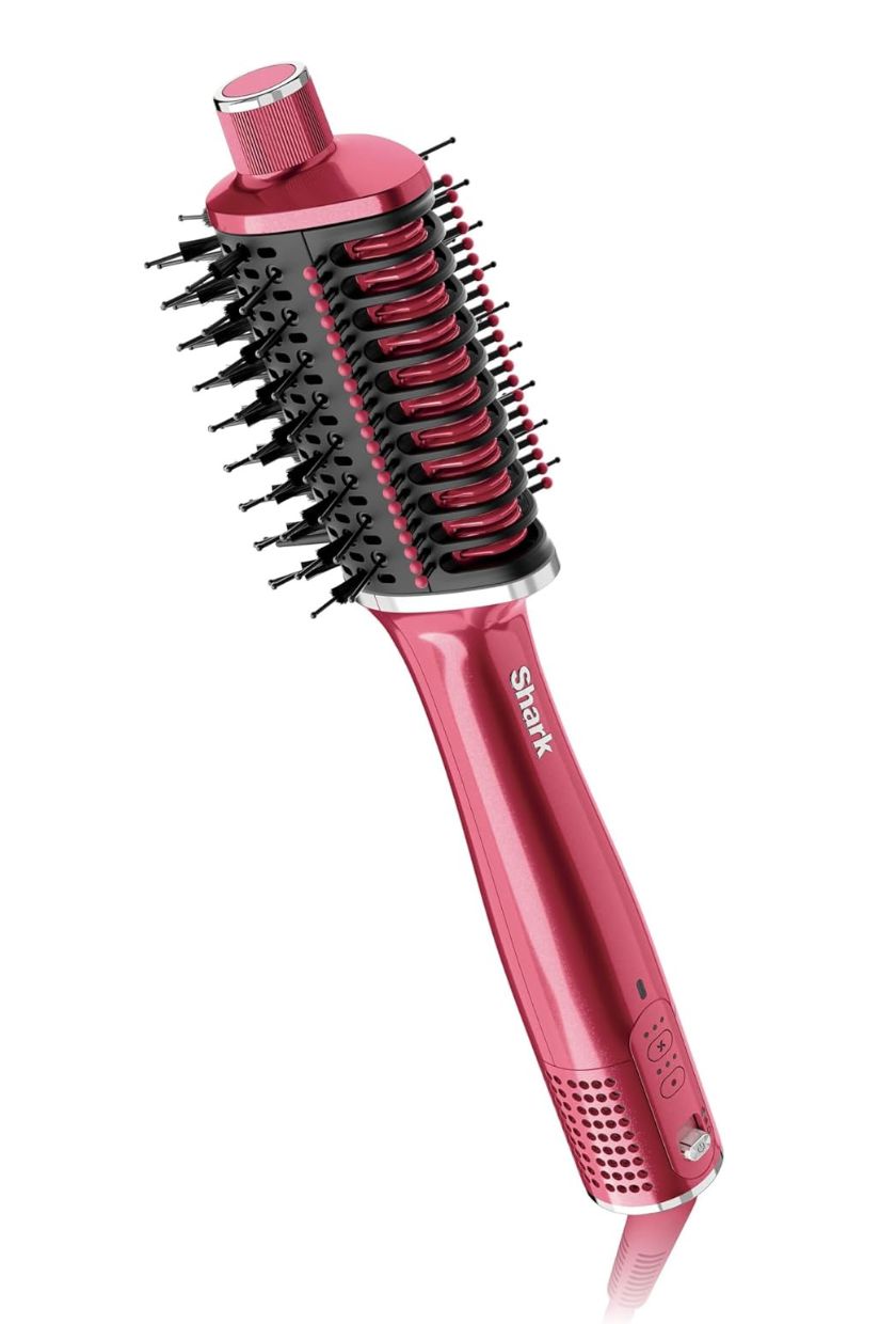 Shark, Shark Glossi 2-In-1 Hot Tool and Air Glosser Raspberry