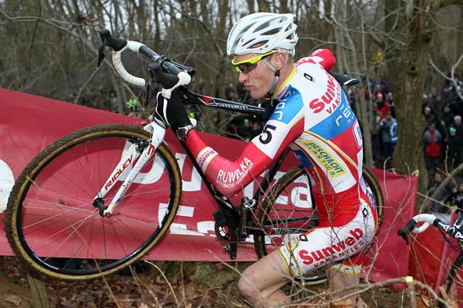 Klaas Vantornout (Sunweb-Revor) in Leuven
