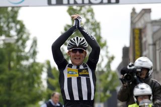 Matthew Brammeier (MTN-Qhubeka) celebrates his solo stage 4 victory