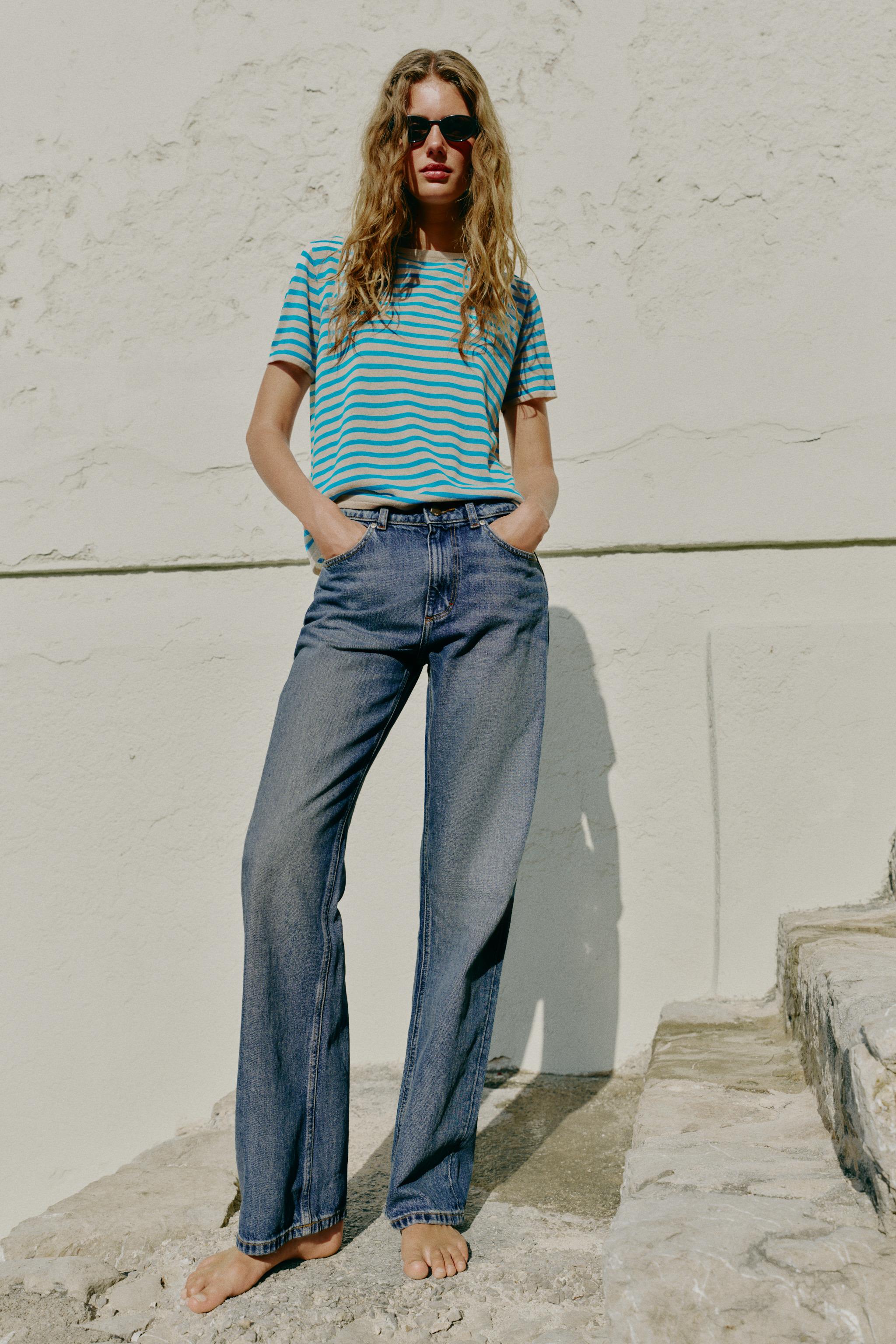 Jeans Z1975 High-Waist Regular Long Length - Mid-Blue - 4