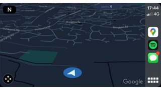CarPlay Google Maps app