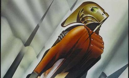 The original poster for "The Rocketeer"