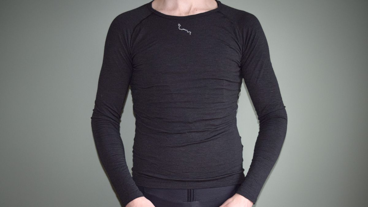Albion Merino long sleeve base layer ridden and reviewed Cyclingnews