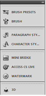 These new features in CS5 get their own panels.