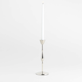 chrome candle holder