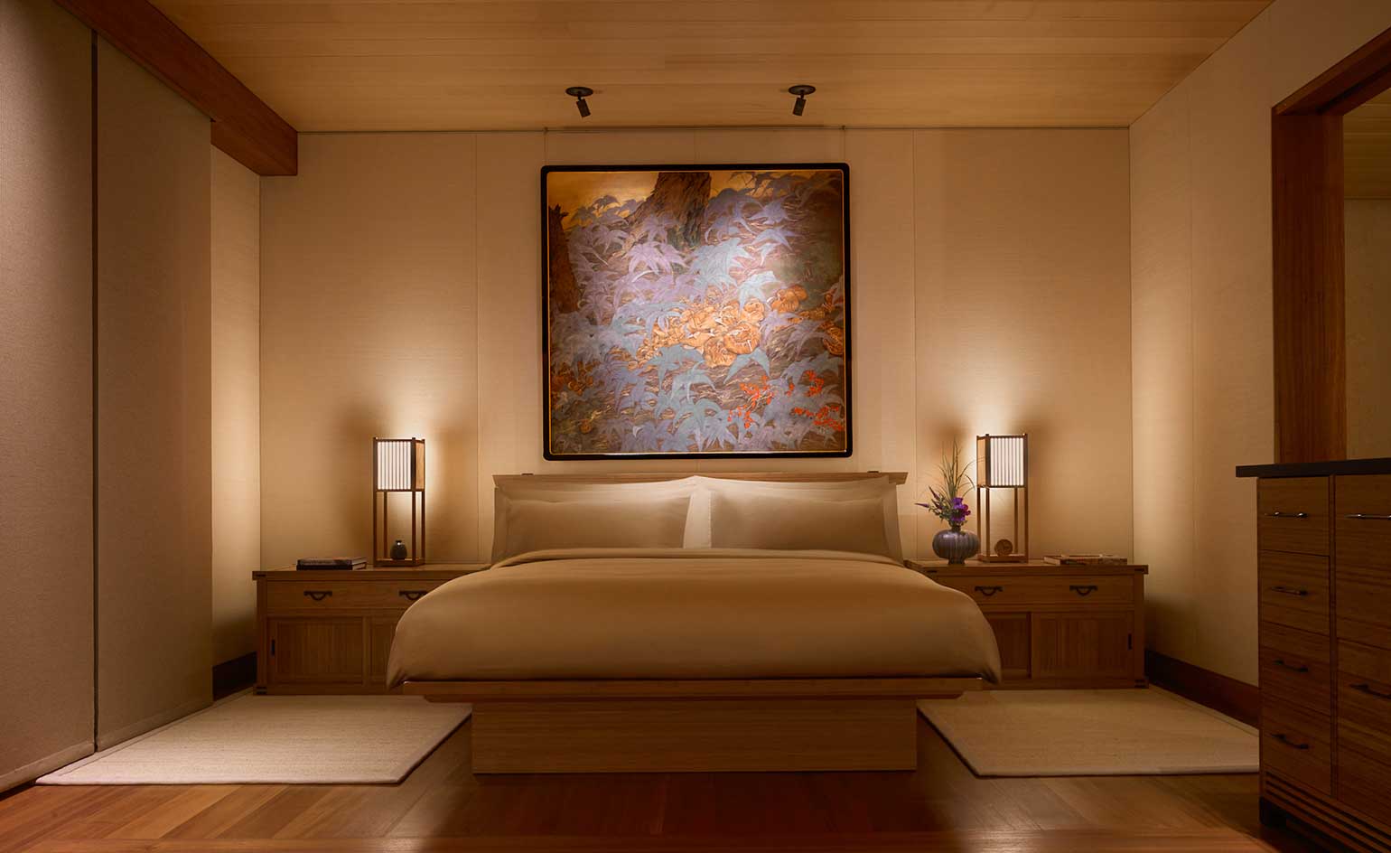 Bedroom Nobu Ryokan — Malibu, USA