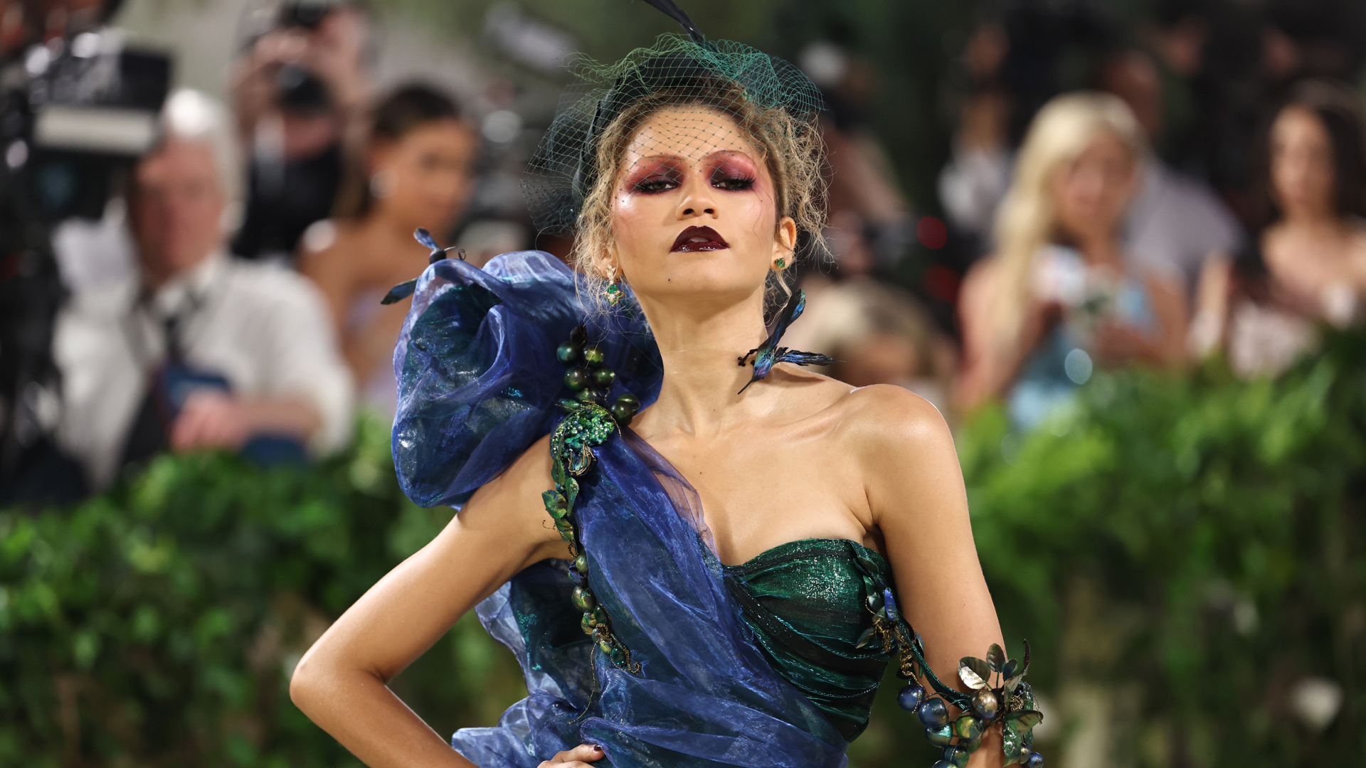 Zendaya attends The 2024 Met Gala Celebrating "Sleeping Beauties: Reawakening Fashion" at The Metropolitan Museum of Art on May 06, 2024 in New York City.