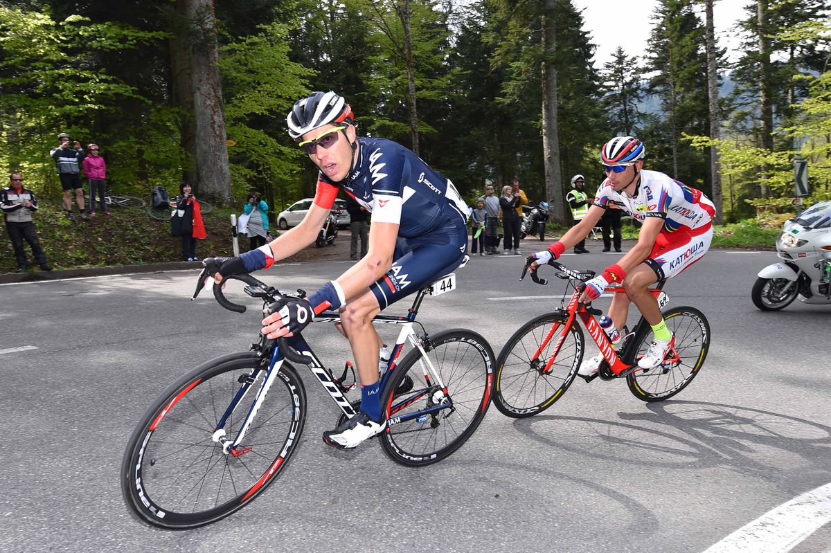 Jonathan Fumeaux (IAM Cycling) and Maxim Belkov (Katusha) animated the day's racing.