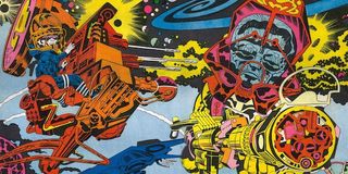 Jack Kirby art Marvel Comics
