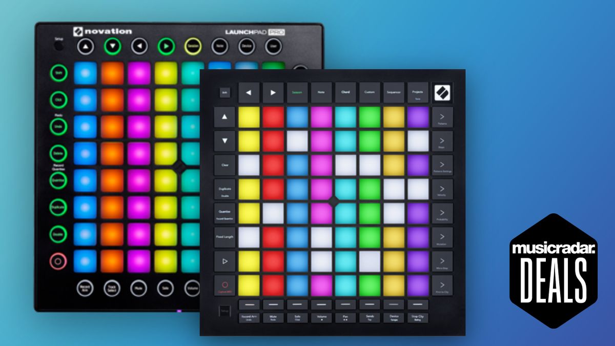 Take control of your DAW with big Black Friday savings on Novation&#039;s Launchpad Pro and Launchpad X