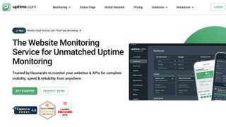 Uptime.com review hero image