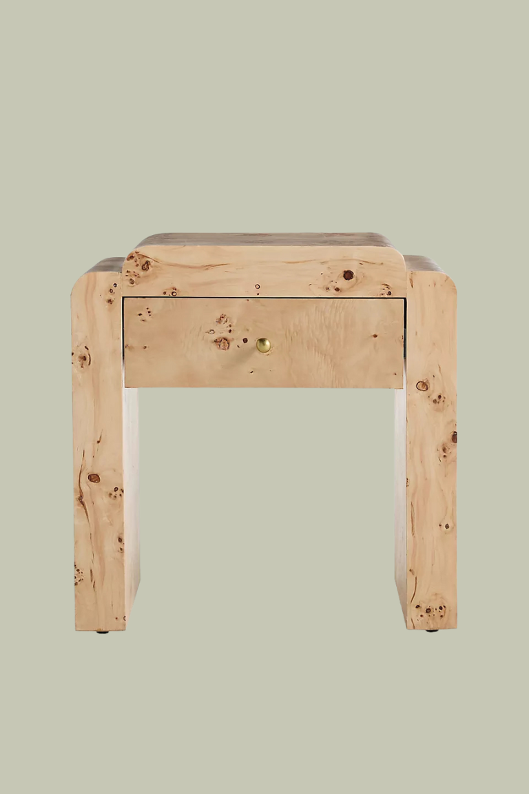 Anthropologie, Shura Burl Nightstand