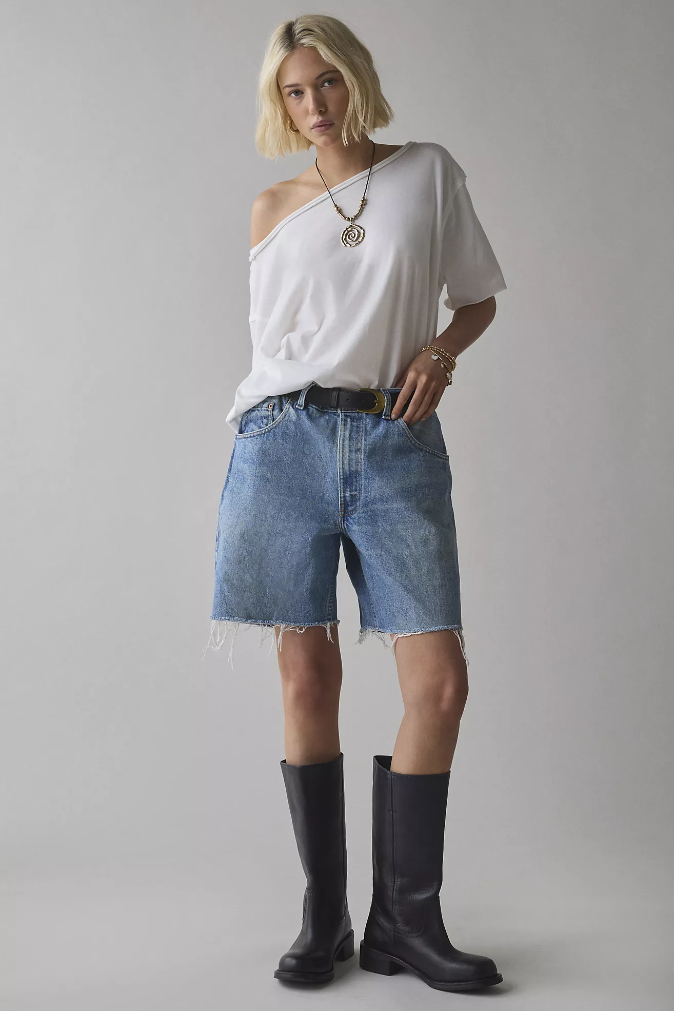 Remade by Uo Levi’s® Denim Short