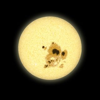 It's easier to tell the age of a young star because they rotate more quickly and have larger starspots.
