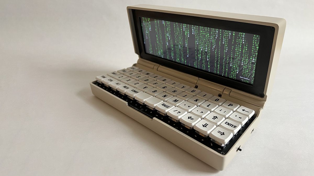 Penk Chen's Penkesu Computer, based on a Raspberry Pi Zero W 2