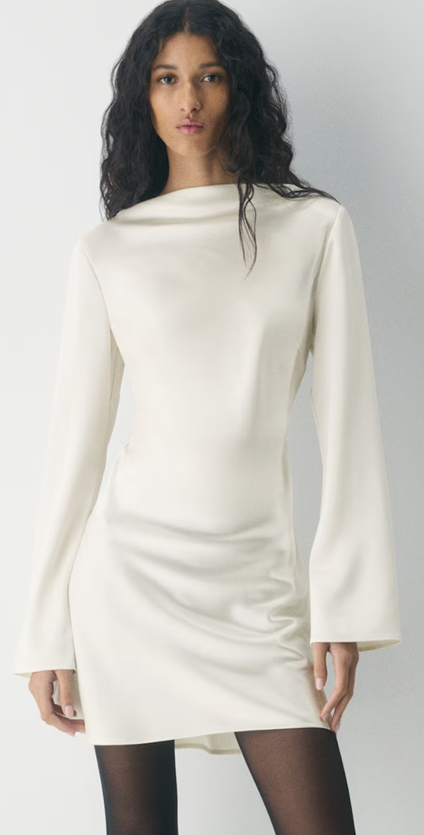 Aritzia, Choreo Satin Dress