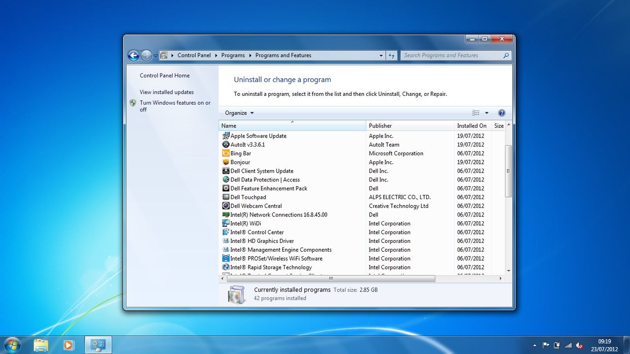 Step 3: Uninstall manufacturer crapware