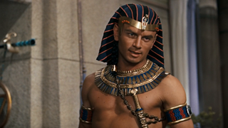 Yul Brynner as Pharaoh in The Ten Commandments