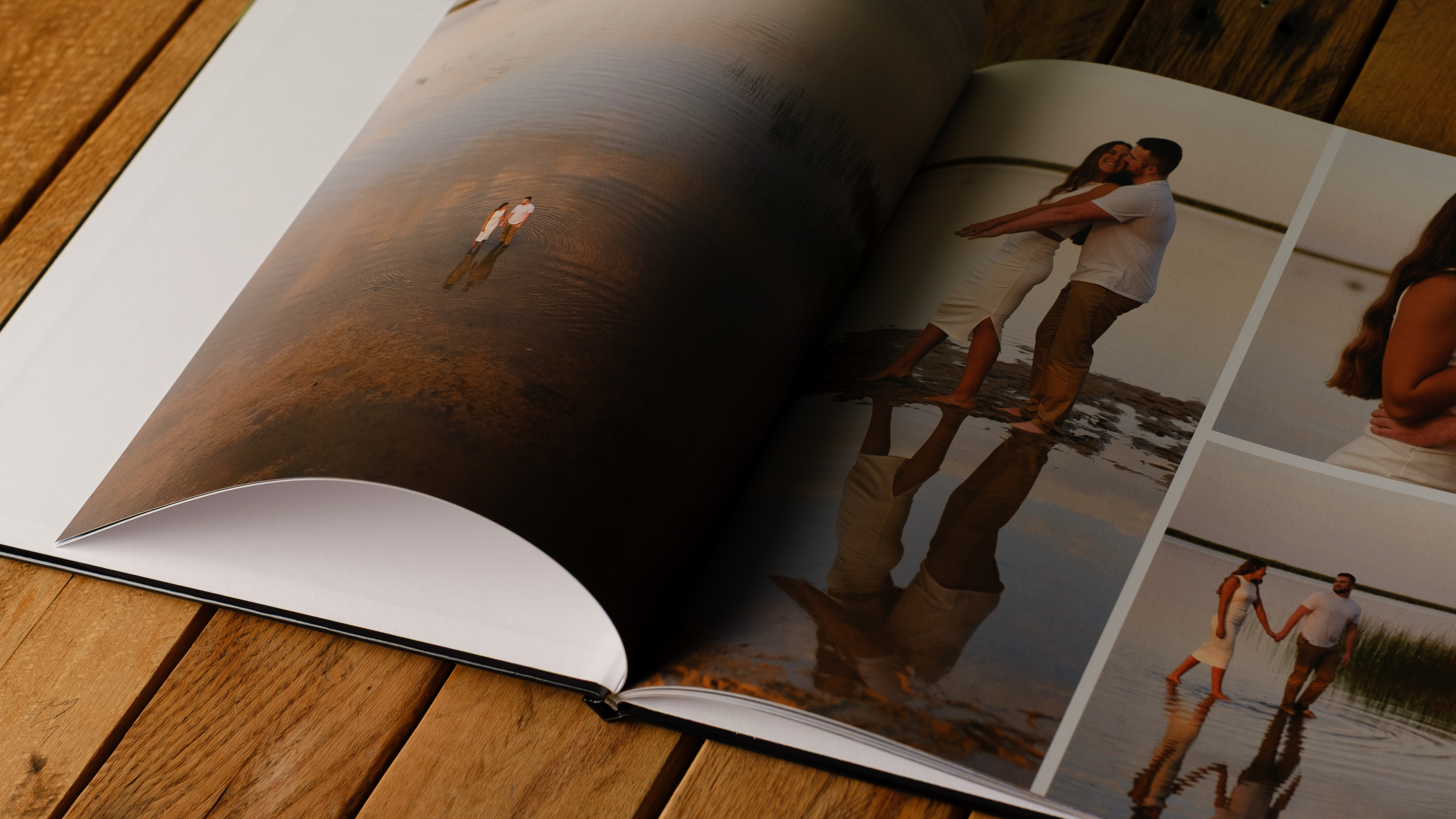 The Whitewall coffee table photo book on a desktop