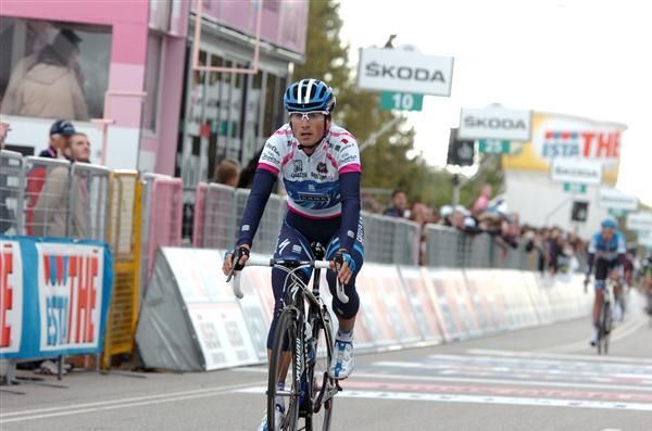 Manuele Boaro (Saxo Bank) is the highest ranked Italian overall after two stages of the 2012 Giro d'Italia