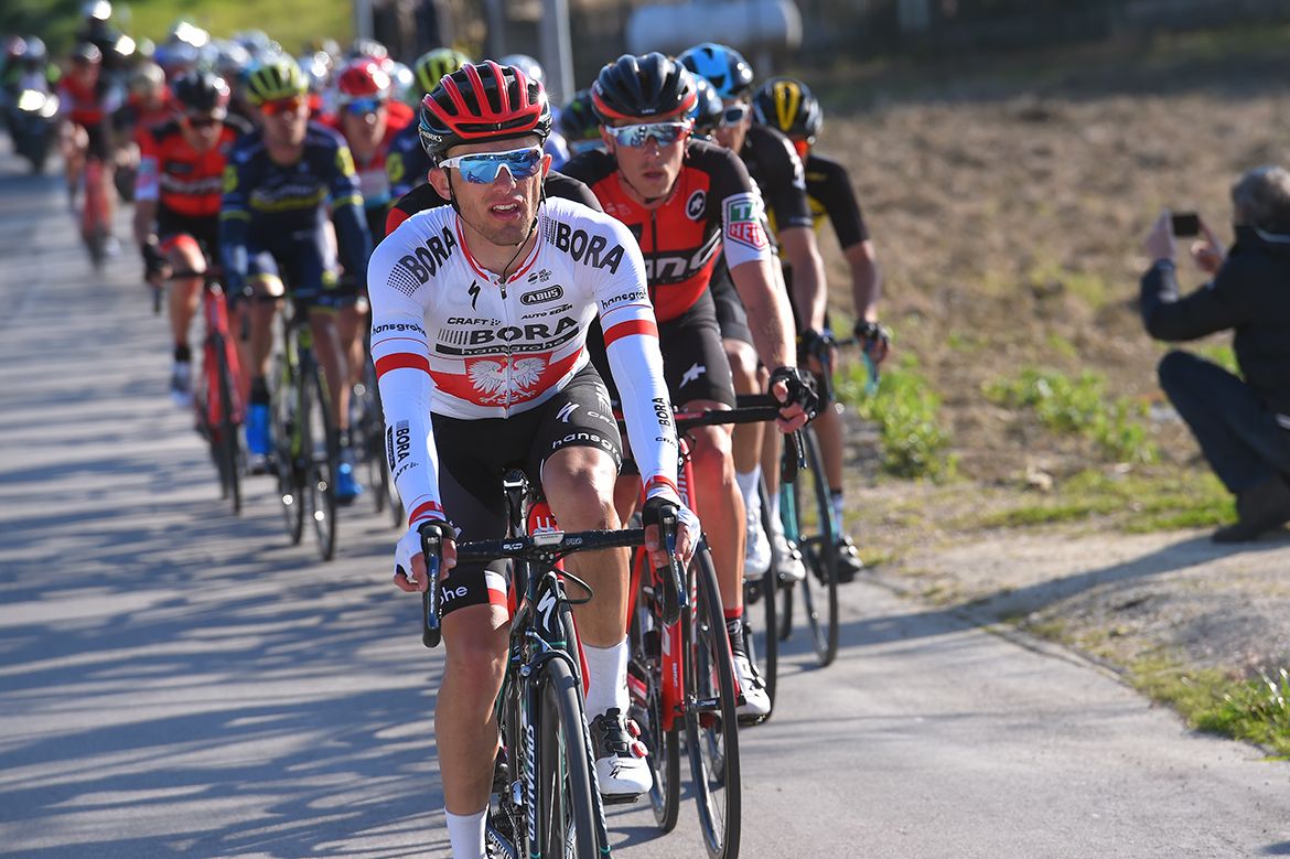 Rafal Majka putting in the work at Tirreno-Adriatico