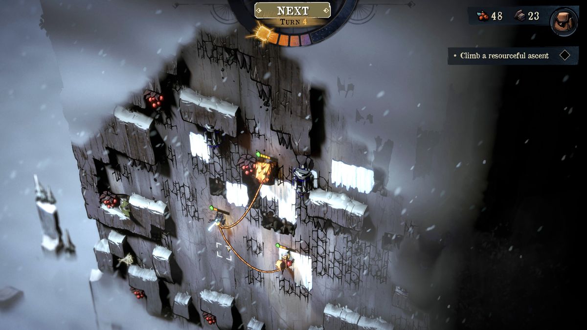 Ascenders: Beyond the Peak screen