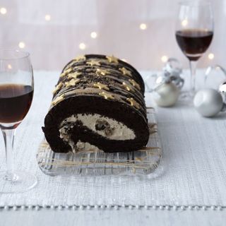 Chocolate and Coffee Roulade