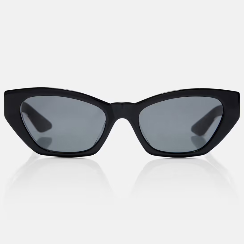 black cats eyes sunglasses