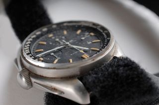Apollo 15 astronaut David Scott's Bulova wristwatch worn on the moon.