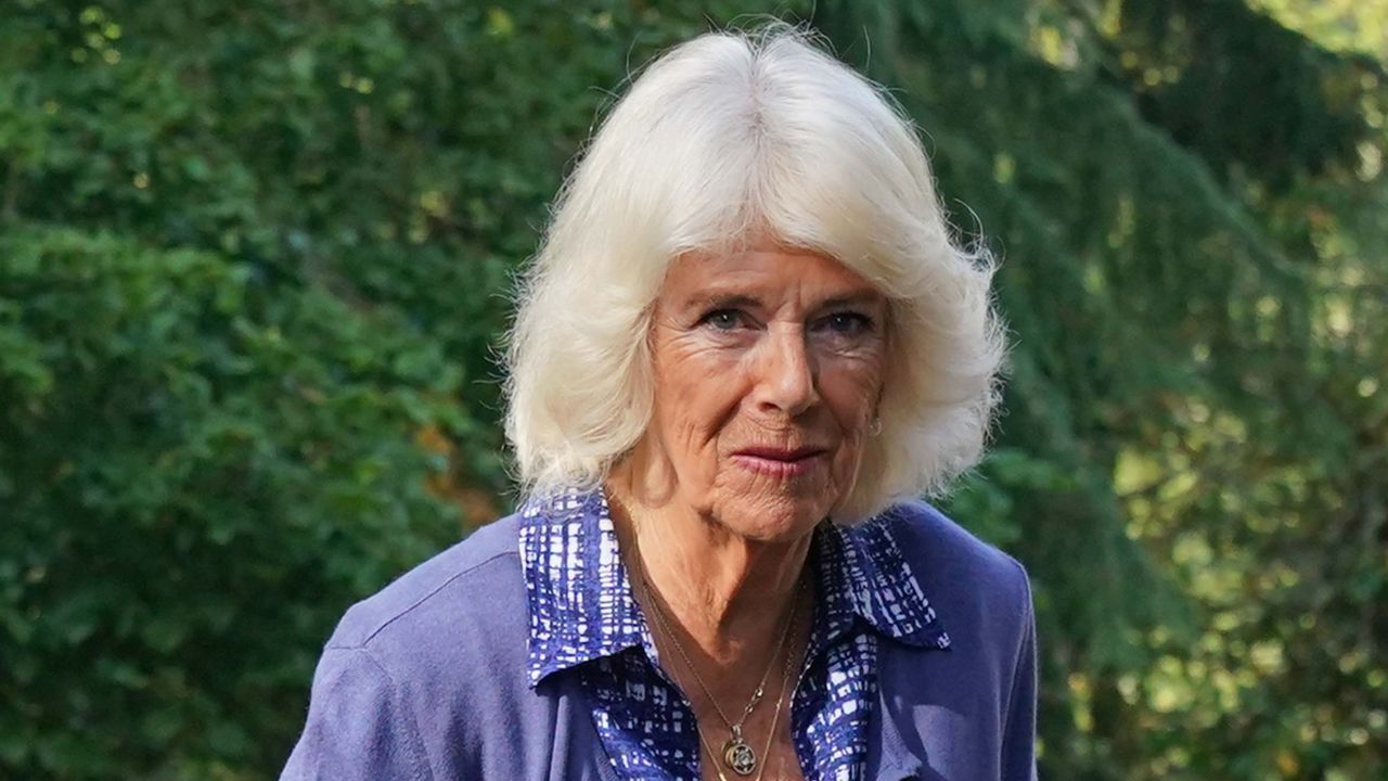 Queen Camilla&#039;s personal speech revealed. Seen here she arrives at Crathie Parish Church