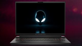Alienware gaming laptop with an AMD GPU.