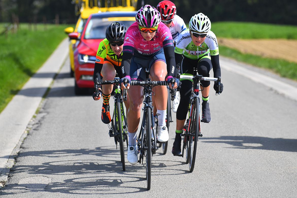 Breakers on the move at La Fl&egrave;che Wallonne